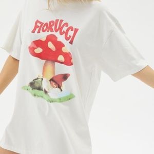FIORUCCI Woodland Mushroom T-shirt Dress